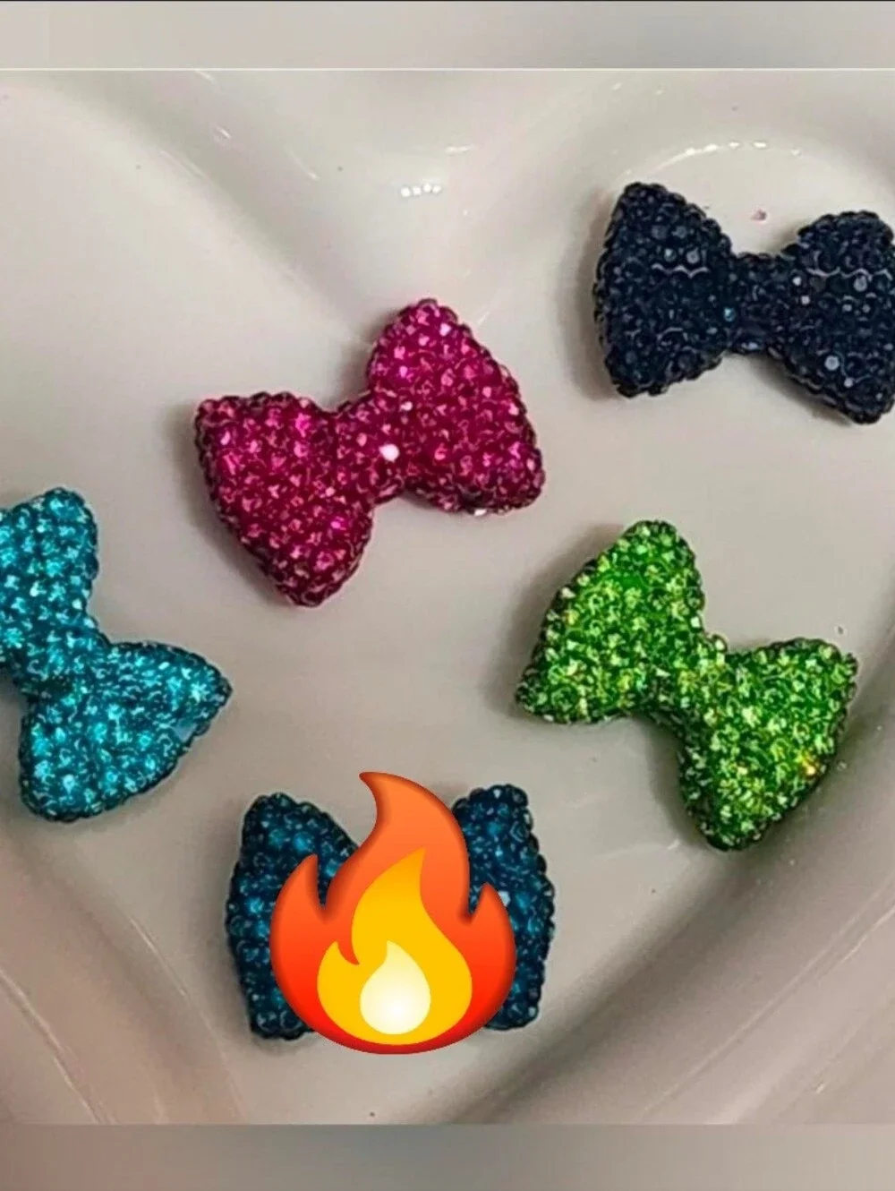 Rhinestone Bow Beads Fancy Beads Beaded Pen Jewelru Making 1 Piece Crafts
